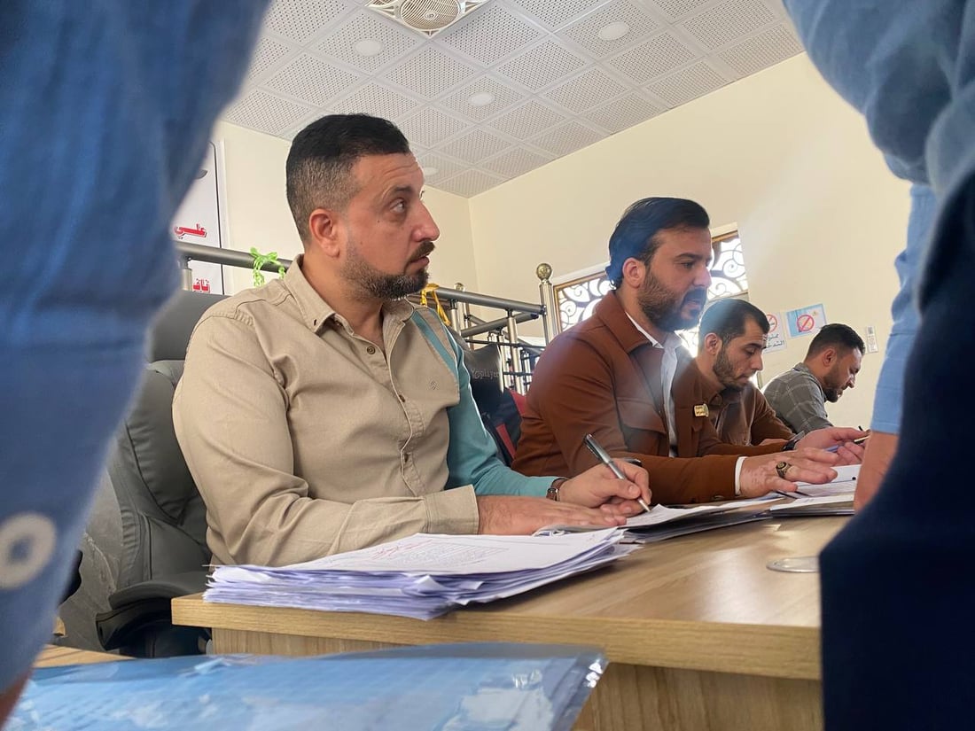 رقم قياسي في هيت.. 200 معاملة يومياً للمحاضرين ومطر يؤكد قرب إكمال العملية
