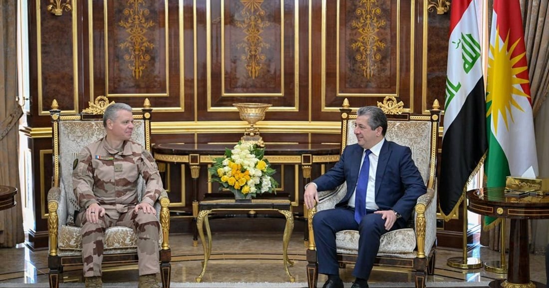 مسرور بارزاني يبحث تهديدات داعش مع الممثل الأعلى لفرنسا في التحالف الدولي