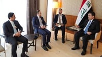 Al-Sudani explores financial cooperation with J.P. Morgan Chase Bank in Davos