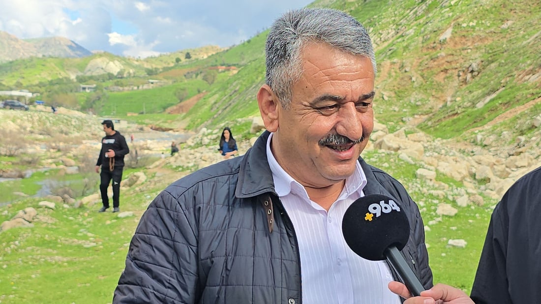 ماسی بینیوە لە دەریاچەی دوکان بە قەدەر یەک ئۆتۆمبێل بووە