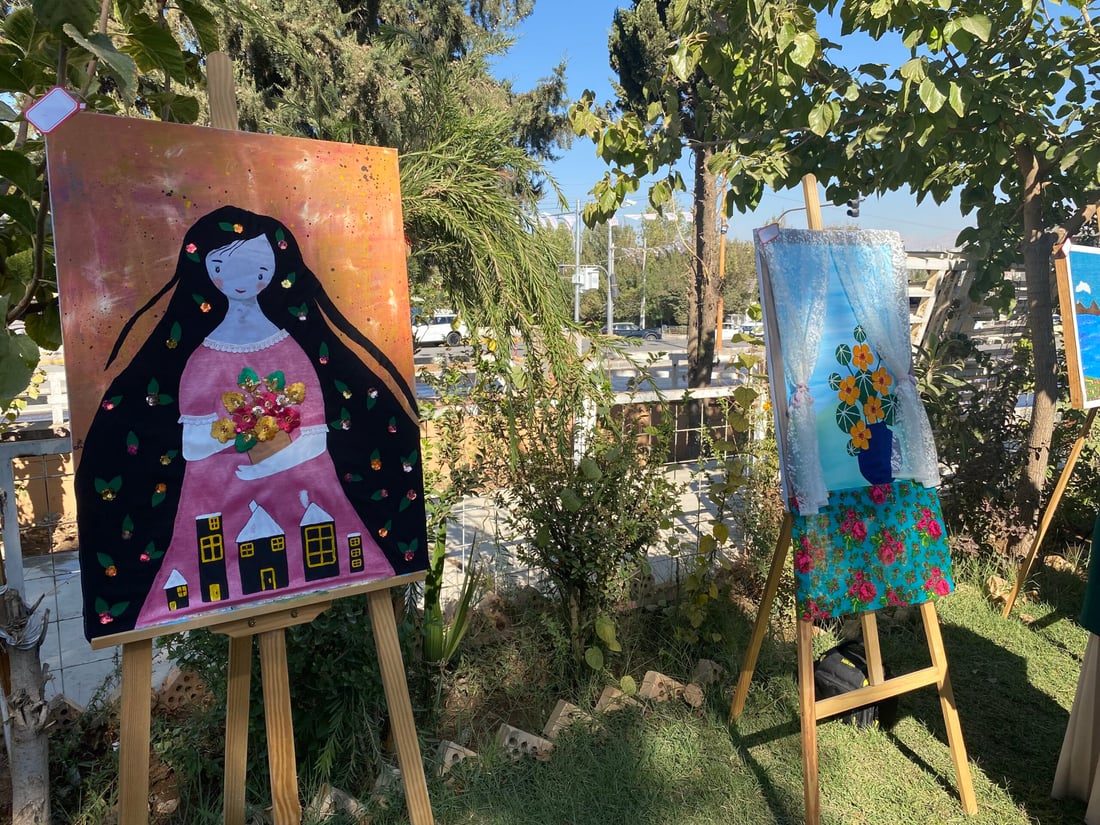 لە هەڵەبجە پێشەنگاى هونەرى ریسایکلین کرایەوە