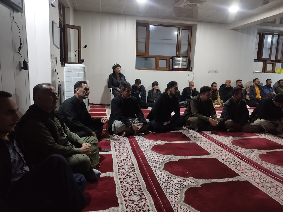 له‌ دواى نوێژى ته‌راویح باس له‌ پاراستنى ژینگه‌ ده‌كه‌ن