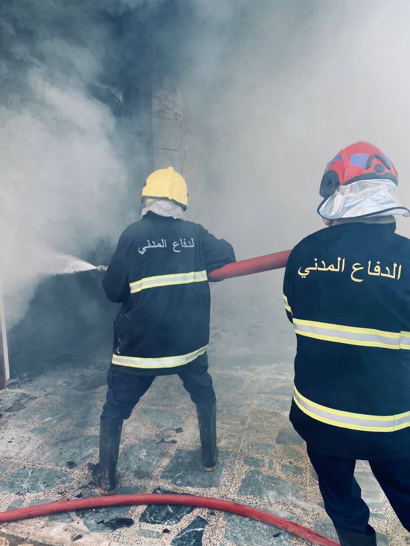 حتى المستمسكات لم تسلم.. شرارة “سبلت” أحرقت منزلاً في خان بني سعد (صور)