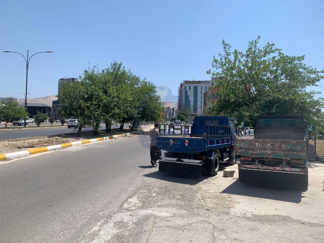 هاتوچۆی سلێمانی ئەو شۆفێرانەی سزادا کە ئۆتۆمبێلیان لەسەر شۆستە راگرتبوو