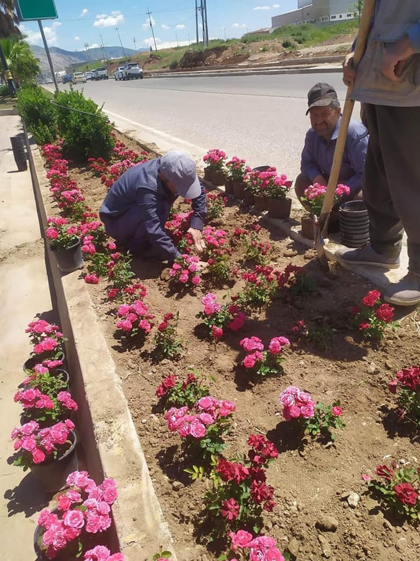 ئاكرێ گوڵباران كرا