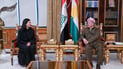 Barzani, former US diplomat discuss Syria ceasefire, Iraq government formation