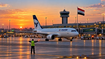 العراق: لسنا من منع هبوط الطائرات الإيرانية بل شركات الخدمة الأرضية