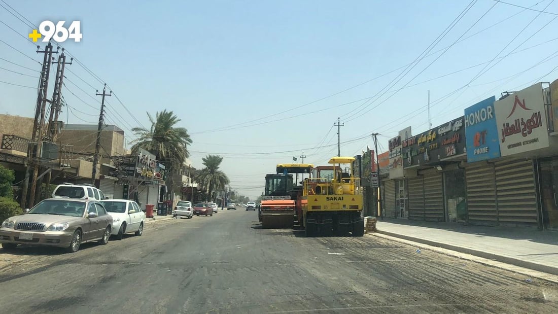 صور من أزقة السيدية: أعمال التبليط تسير “وفق الخطة” والأهالي سعداء