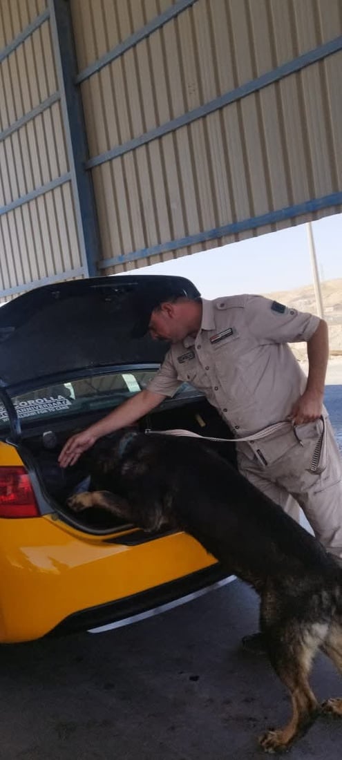Police dogs aid Salah Al-Din security forces in narcotics crackdown