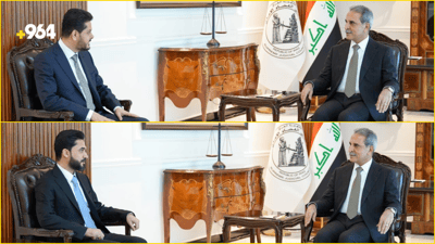 ليث الخزعلي ووزير العصائب في مكتب القاضي زيدان: نقاش عن التنمية والعمال الأجانب