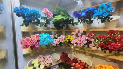 Natural Flowers Add Color to a City of Reverence