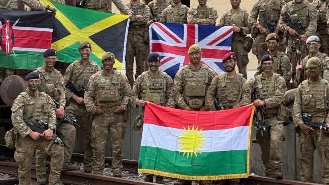 كوڕی سەرۆك ئەركانی وەزارەتی پێشمەرگە لە بەریتانیا پلەیەكی سەربازی بەدەستهێنا