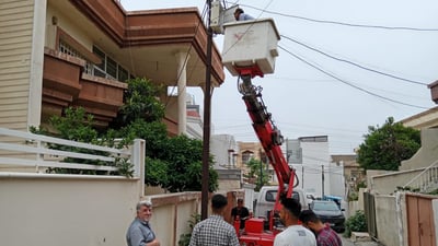 لە سلێمانی لەسەر پارەنەدان کارەبای چەند شوێنێک بڕدرا