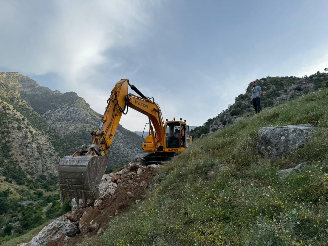 راکێشانی ئاو بۆ ژمارەیەک گوندی رواندز قۆناغی یەکەمی تەواو کرا