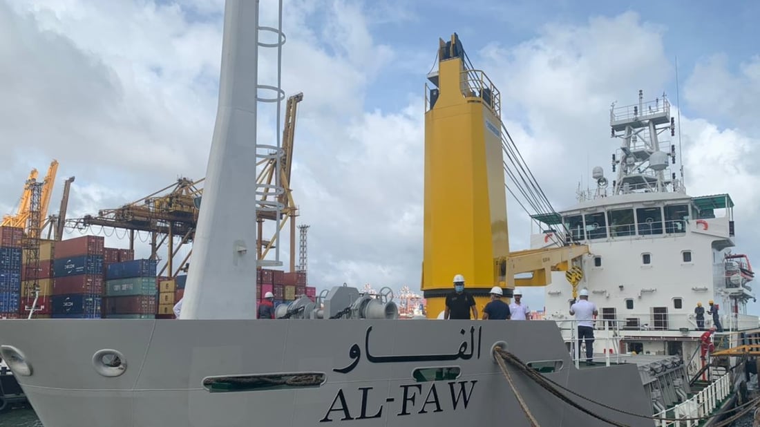 ميناء أم قصر: آلية تدهس عاملا عراقيا في الشحن والتفريغ وتصرعه فورا