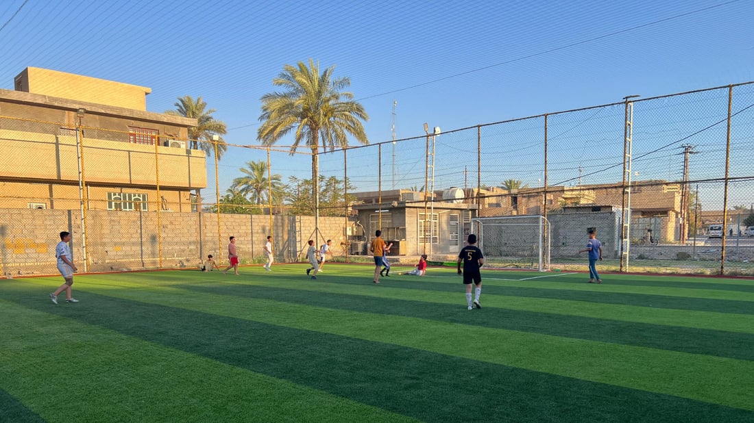 الطارمية صارت مدينة الملاعب.. 15 ساحة خماسية وسباعية (صور)