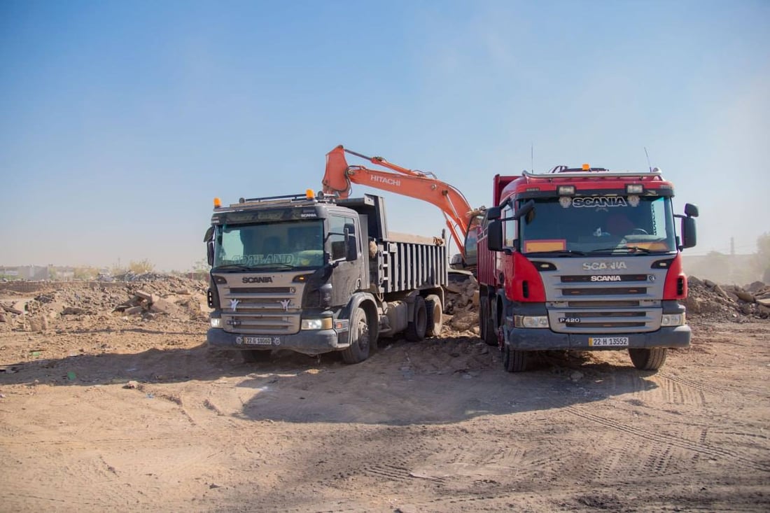 3000 گەڵابە خۆڵ لە گۆرەپانێک فڕێدرا 