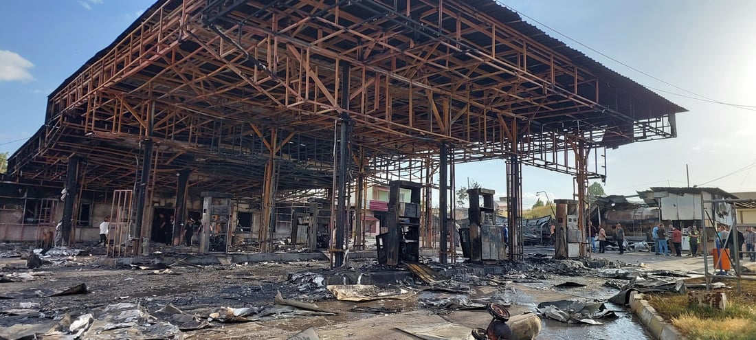 ئەو کرێکارەی لە بەنزیخانەكەی کۆمەڵگەی قەدش سووتابوو گیانی لەدەست دا 