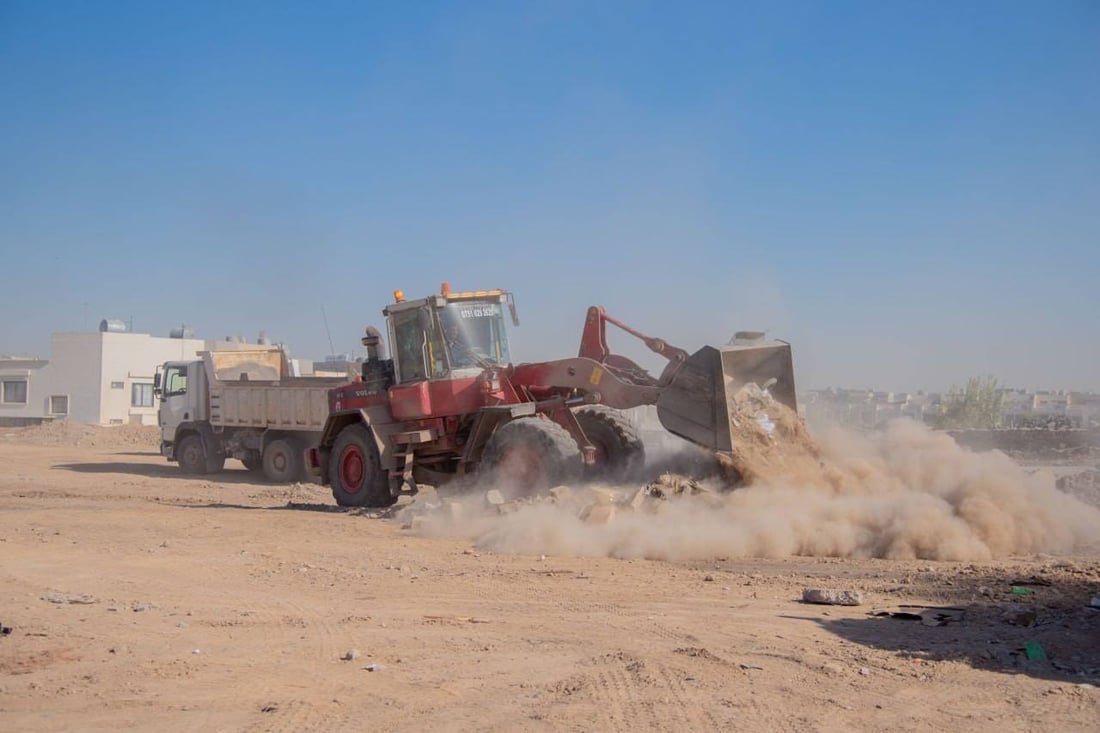 3000 گەڵابە خۆڵ لە گۆرەپانێک فڕێدرا 