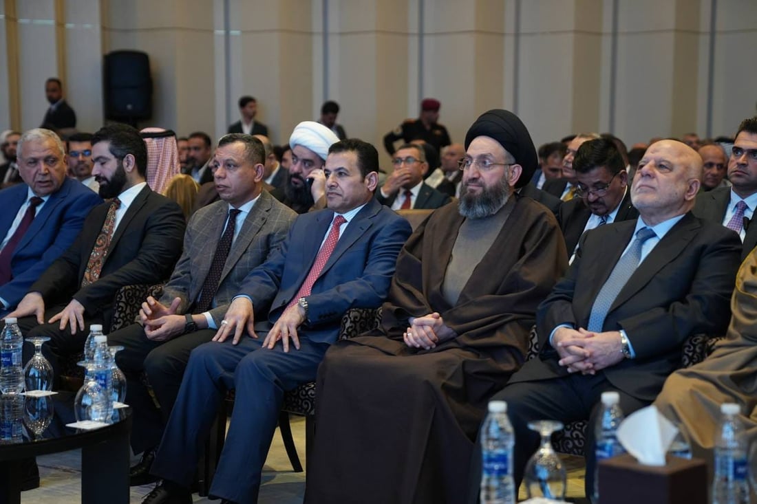 غاب المالكي والسوداني عن يوم العبادي الكبير: لا للتمرد والتوحش (صور)