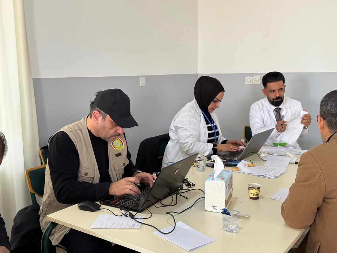 تەواوى کەسوکارى ئەنفالکراوانى کۆیە سامپڵیان لێوەرگیراوە