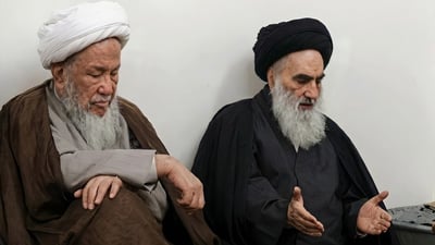 السيستاني: فراغ المرجع الفياض يصعب ملؤه إلا بعناية الله