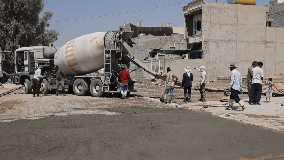 هەڵمەتی خزمەتگوزاری پەنجا عەلی لە كەركوك بە دەیان كۆڵان دەگرێتەوە