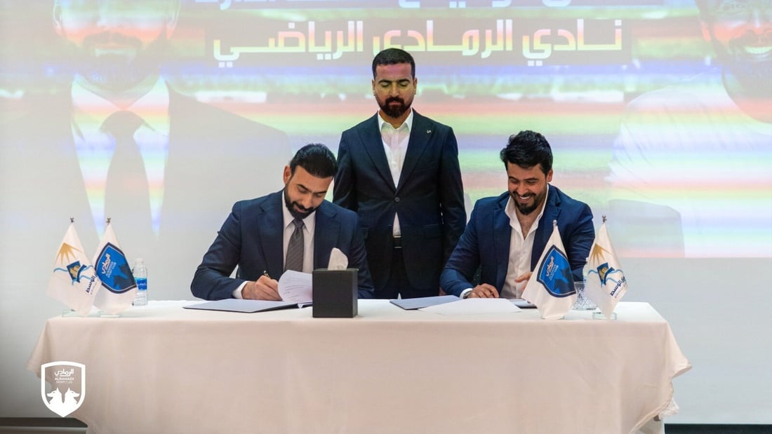 نادي الرمادي يتعاقد مع نور صبري مديراً إدارياً