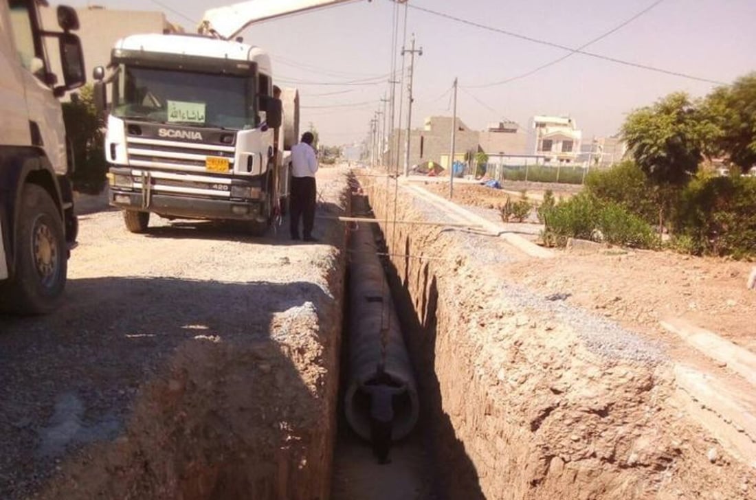 دوو پڕۆژەی ئاوەڕۆ بۆ هەولێر و پیرمام دروستدەکرێن