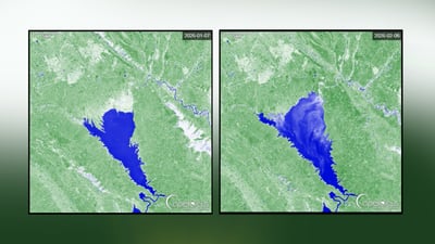 ئاوی بەنداوی دوکان زۆر زیادی کردووە