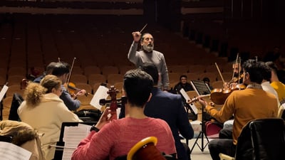 Sulaymaniyah’s Mali Muzik orchestra prepares for inaugural concert