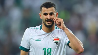 Iraq’s Ayman Hussein cleared to play in World Cup qualifiers after recovery