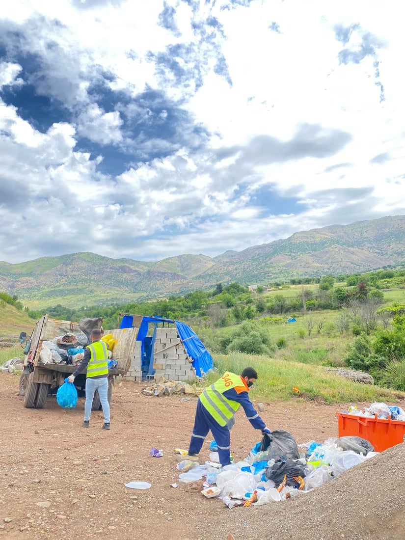 تاڤگه‌ى سه‌رسوول له‌ زبڵ و پاشماوه‌ى هاوڵاتیان پاككرایه‌وه‌