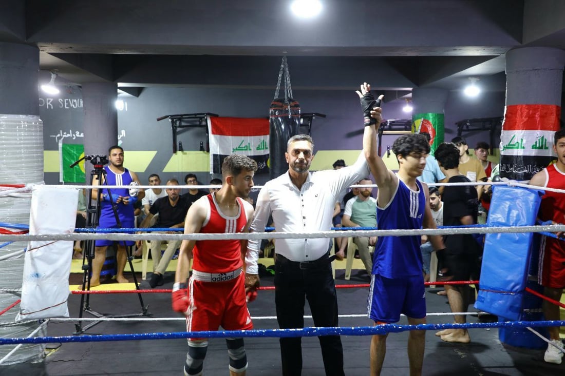 صور ونتائج أولى نزالات الملاكمة في تلعفر: فاز رضا عسكر والجمهور جلوساً ووقوفاً