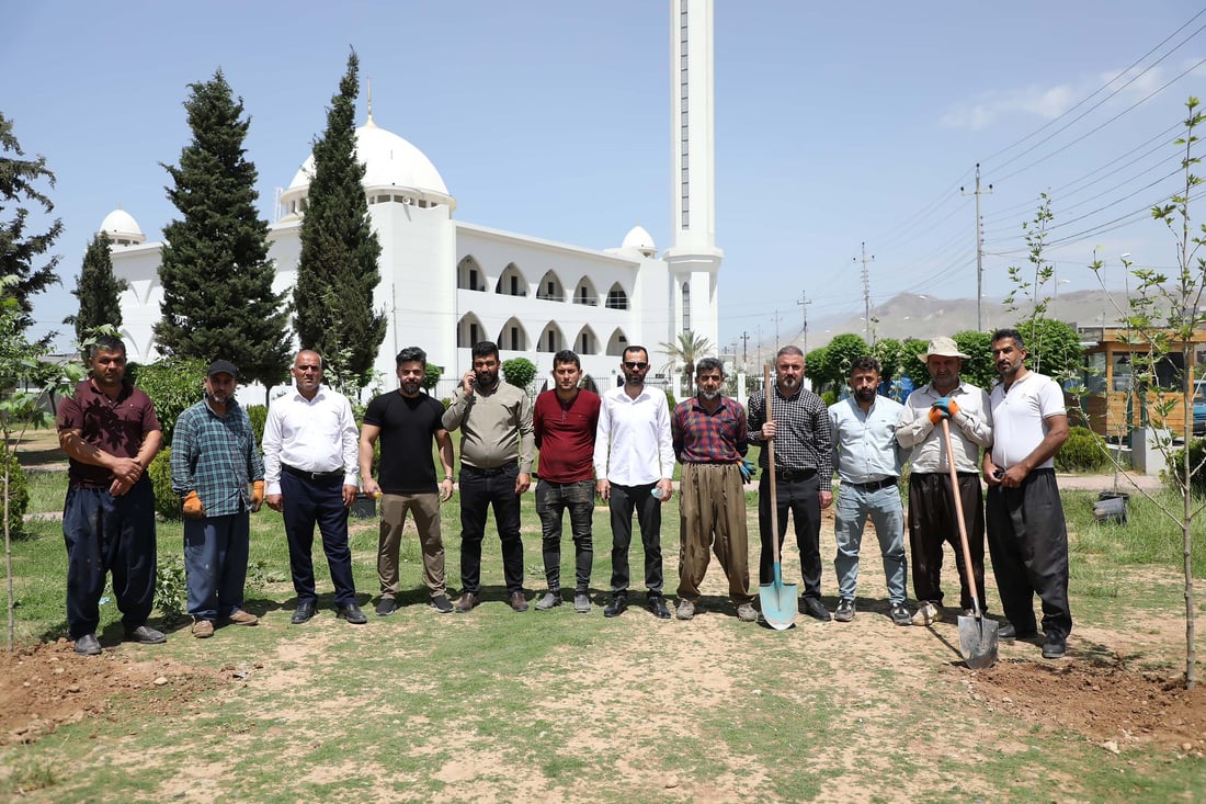 لە رێگەی چاندنی نەمامەوە رێز لە کۆچکردووان دەگرن