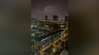 فيديو من الأعلى لأربيل الآن بعد موجة أمطار أنهت الغبار