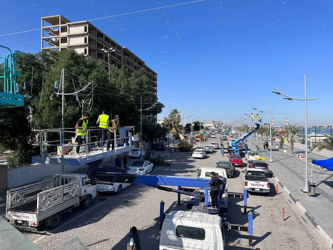 Basra: Vibrant Preparations Underway for New Year Celebrations