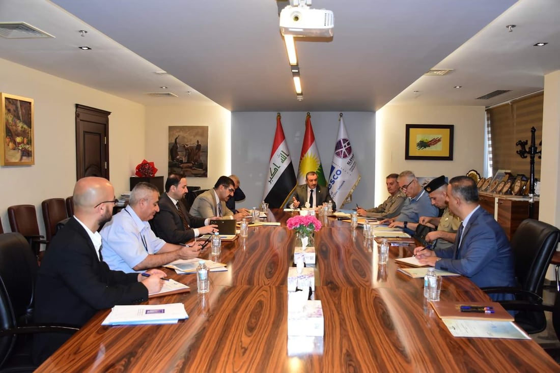 لە سلێمانى لیژنەى ئەمنیی تایبەت بە ئامادەکارییەکانى هەڵبژاردن کۆبووەوە