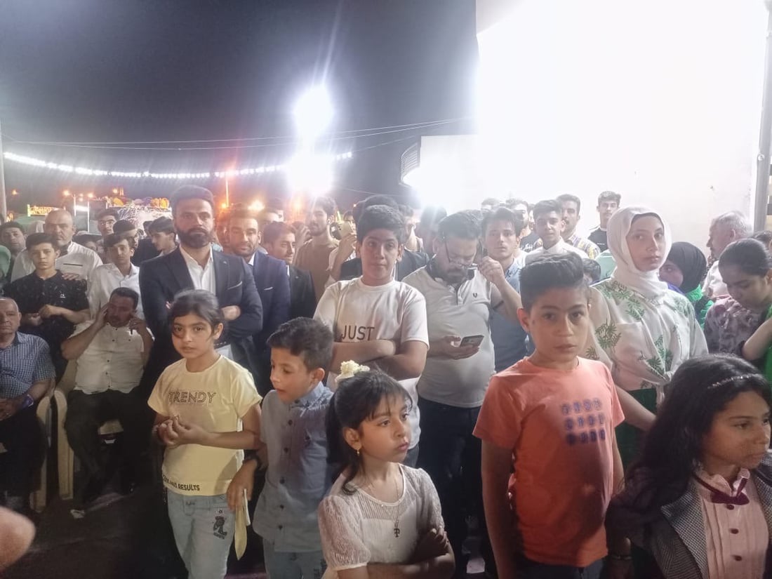 أمسية سعيدة في “فلوجة لاند”.. مئات المعفيين يحتفلون مع أسرهم (صور)