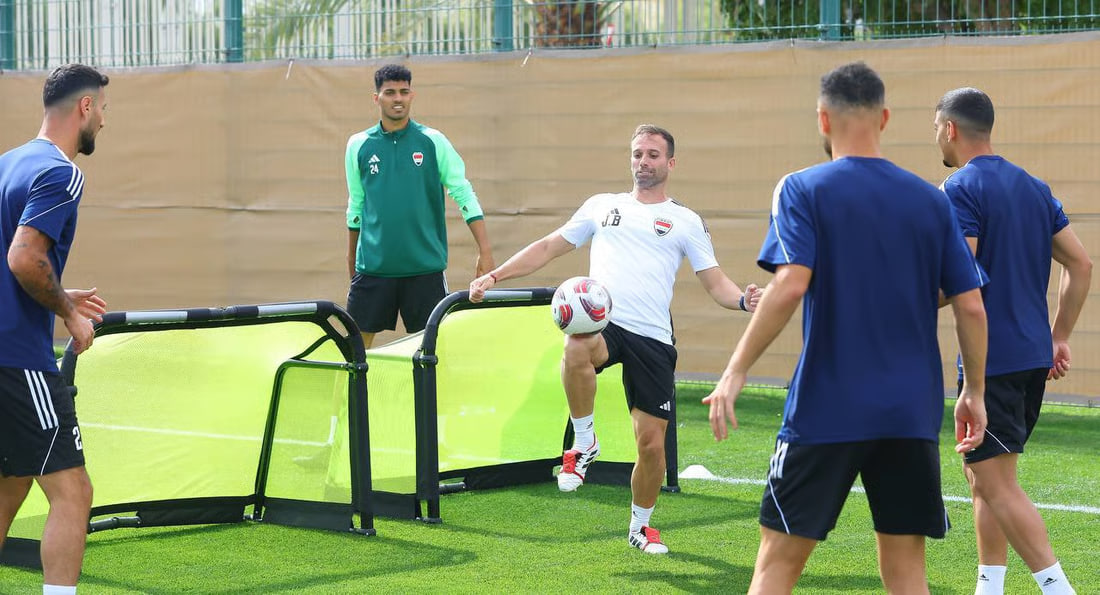 Photos: Iraqi football team gears up for Asian Cup round of 16