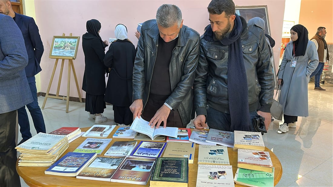حديثة تقرأ تاريخ بغداد بمناسبة يوم اللغة العربية في البيت الثقافي (صور)