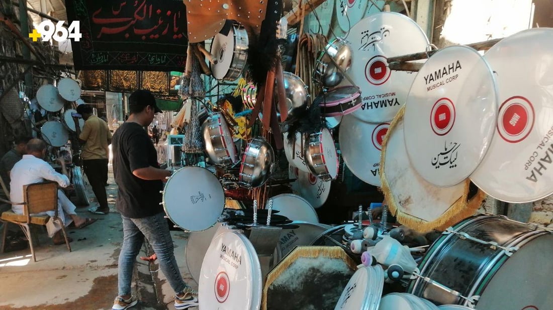 صور من سوق الصفافير في الحلة: تجارة “الدمامات” تنتعش حتى نهاية صفر