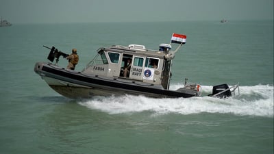مكافحة الإرهاب أحبط هروب السفينة المحتجزة في البصرة والقاضي في الانتظار