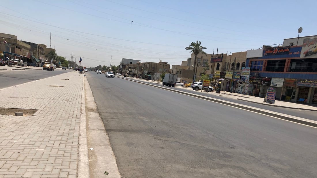 صور من شارع الشلامجة في حي العامل البغدادي: مبلط وجميل.. لا تنقصه إلا الحاويات!