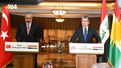 PM Barzani discusses oil exports with Turkey’s Fidan