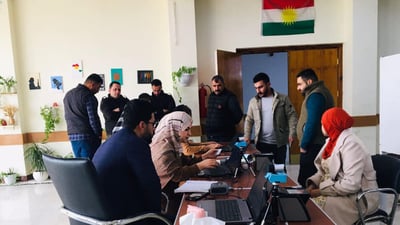 تۆماری بایۆمەتری لەدایکبووانی 2006 بۆ هەڵبژاردنی هەرێم دەستیپێکرد