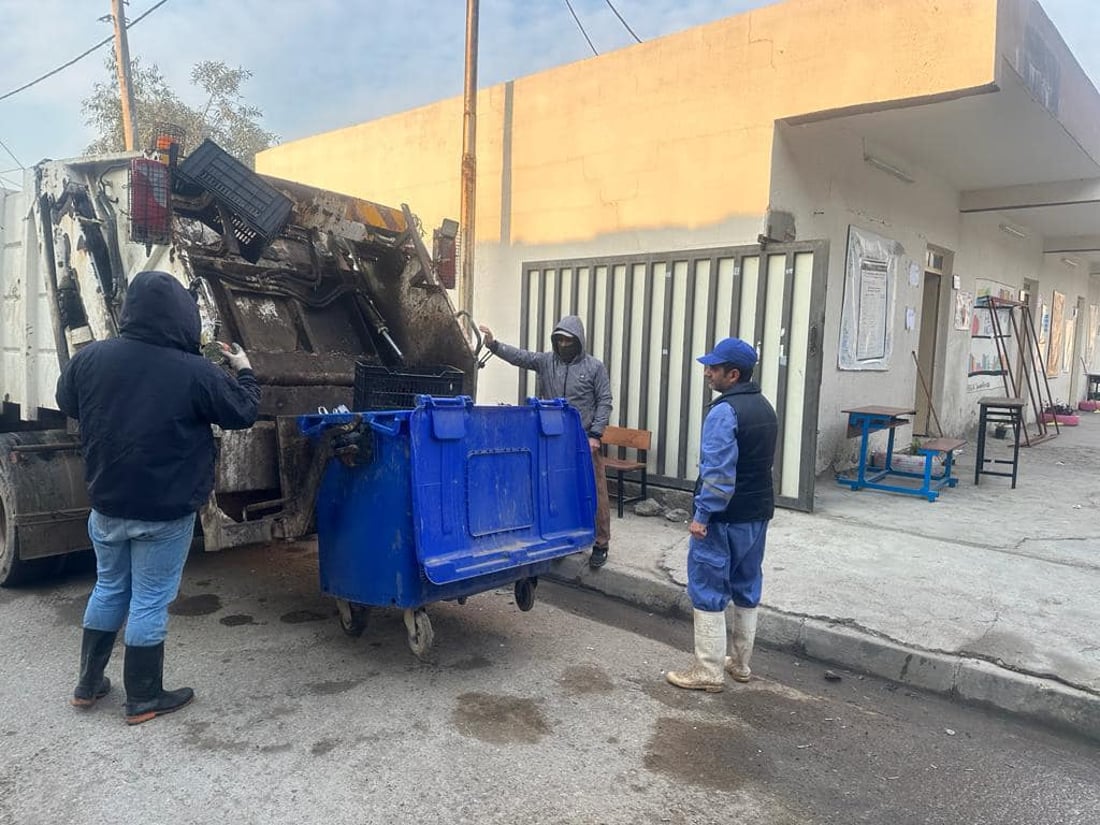 ده‌نگده‌رانى پردێ زیاتر له‌ 10 تۆن پاشماوه‌یان به‌جێهێشت