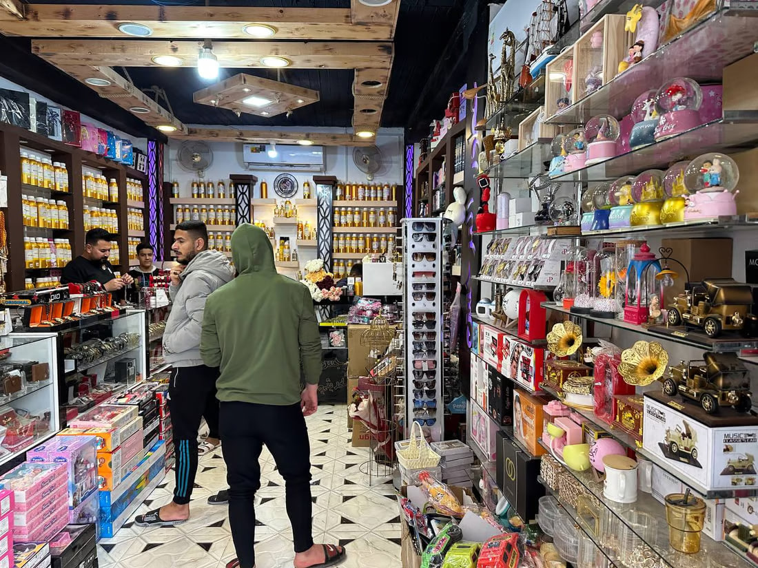 Lukewarm Valentine’s Day gift sales in Haditha