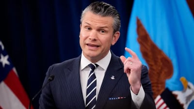 وەزیری جەنگی ئەمریکا: بەم زووانە ئەرکەکانمان لە ئێران کۆتایی دێت