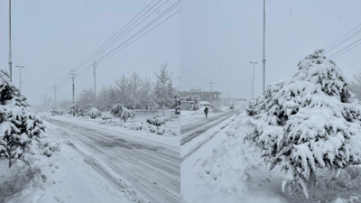 بەفر کارەبای زیاتر لە 300 گوندی لە سنە کوژاندووەتەوە